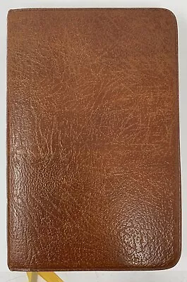 Holy Bible Water Buffalo Calfskin Leather Lined Red Letter Concordance Cambridge • £39.54
