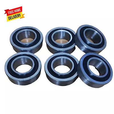 6 Pack Flanged Ball Bearings ID 3/4  X OD 1-3/8  Applicable Lawn Mower Wheelba • $18.99