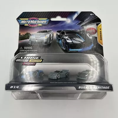 Micro Machines Series 4 Bugatti Heritage - Divo Super Sport Type 35 Racing Car • £9.99