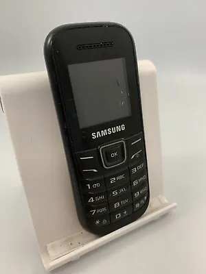Samsung E1200I Black Vodafone Network Mobile Phone *Read Below* • £5.99