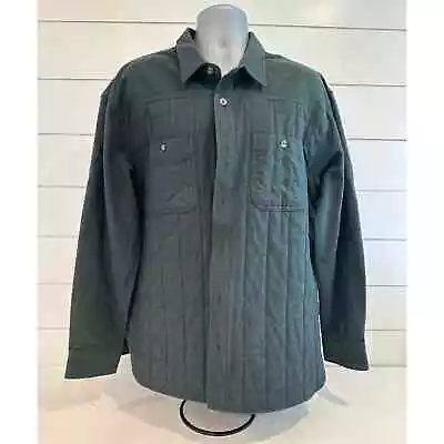 Cabela’s Forest Green Quilted & Lined 100% Cotton Jacket XL • $42.50