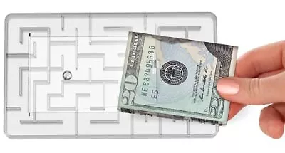 Money Puzzle Box Money Maze Gift Holder Fun Way To Give Cash As A Gift Birthday  • $12.67