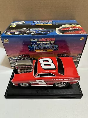 *RARE Dale Earnhardt Jr. #8 Budweiser Muscle Machines 1967 Nova 1/18 Diecast • $87.99