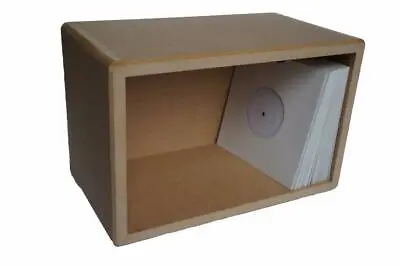2 X 7  / 45's Vinyl Storage Cube LP Record Box Cabinet Case *Twin Pack* Save 15% • £39