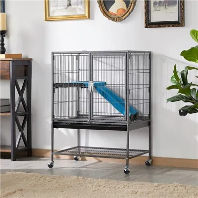 Small Animals Cage W/ Stand Rats Cage For Pets Ferrets/Chinchillas/Guinea Pigs • £45.99