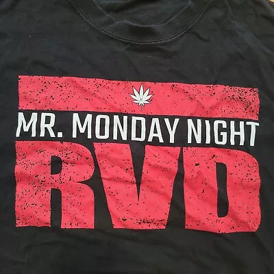 Rob Van Dam RVD Mr. Monday Night T-Shirt WWE AEW XL Extra Large ECW • $14.99