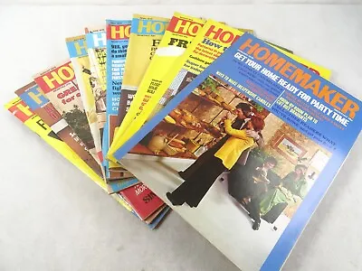 10 X Vintage Homemaker Magazine. 1975 • £10.99