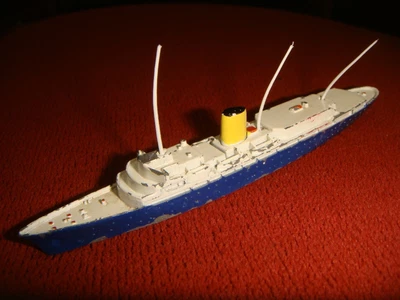 £4.99 • Buy Vintage Tri-ang Minic Ships 1:1200 Scale M721 Royal Yacht Britannia 1950s