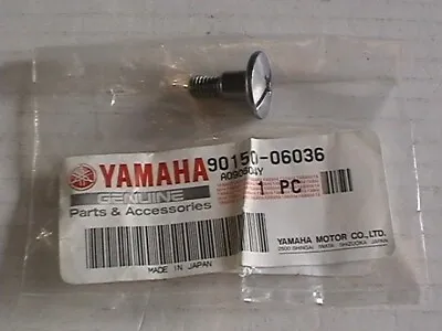 $5.05 • Buy Genuine Yamaha Round Head Screw 90150-06036  Tzr125 Trx850 Xjr 1200 1300 Tz Fzr