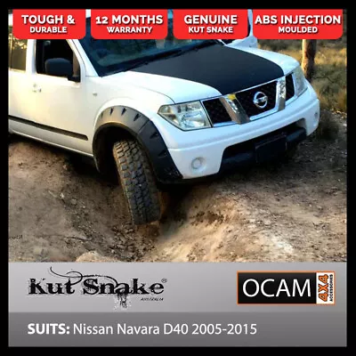 Kut Snake Flares For Nissan Navara D40 2005-2015 Front Wheels ABS (Code #7) • $329