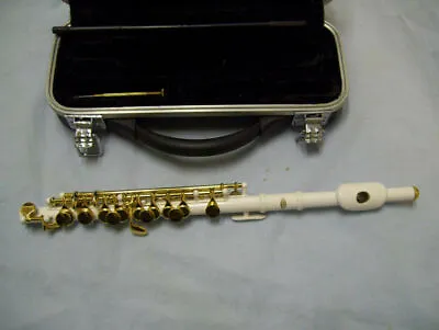 New Piccolo White with Gold Color Keys W/ Case • $69