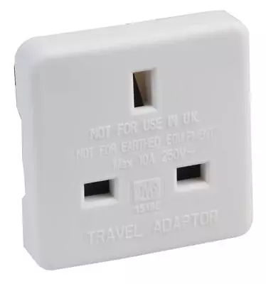 £4.99 • Buy UK To US Travel Adapter Plug 2 Pin USA United States Of America Canada Japan