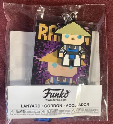 Funko Lanyard & Badge 8-Bit Mortal Kombat Raiden Brand New Free Shipping • $6.99