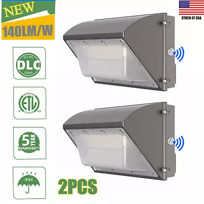 Outdoor 150W LED Wall Pack Dusk To Dawn Commercial Security Light Fixture -2Pack • $169