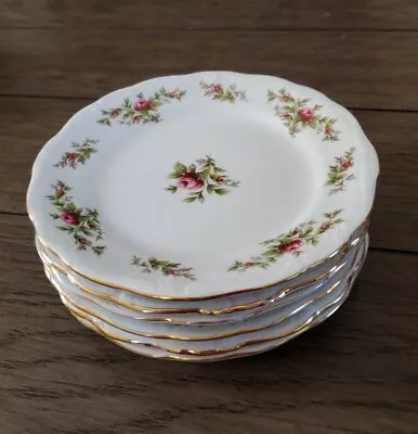 6 Johann Haviland Tradition Moss Rose Bread & Butter Plates 6 1/4  Diam.   • $15