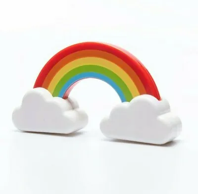 Rainbow Paperclip Holder Magnet Office Desktop Desk Organiser Paper Clip Mustard • £10.45