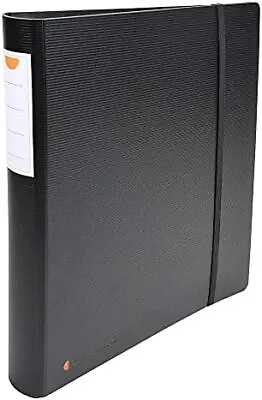 Exacompta Exactive PP Exabinder Ring Binder A4 4 D-rings 50mm Spine - Black • £13.41