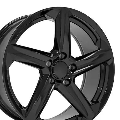 19x8.5 & 20x11 Black Staggered Wheels SET Fits Corvette C8 Z51 - Z06 Style • $1006