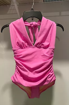 Miraclesuit Women's One Piece Swimsuit Pink/Lavender Shade Size 10 • $39.95