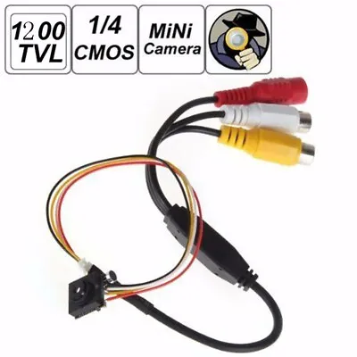 1200TVL Full HD Color Mini Smallest Audio CCTV Micro Security Tiny Video Camera • $9.99