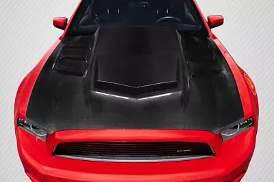 Carbon Creations Interceptor Hood - 1 Piece For Mustang Ford 13-14 Ed_118126 • $1764