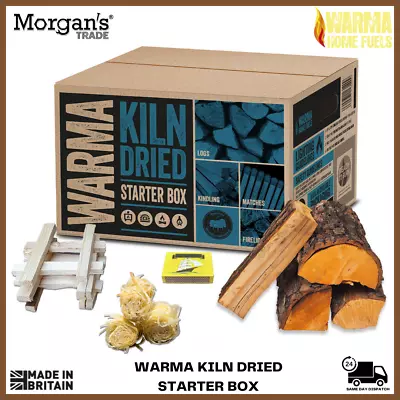 Warma Kiln Dried Starter Box Kit Perfect Eco Solution Logs Firewood Kindling • £12.99