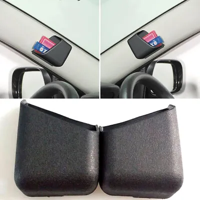 $8.42 • Buy 2pcs Car Interior Accessories Phone Organizer Storage Bag Box Holder Universal