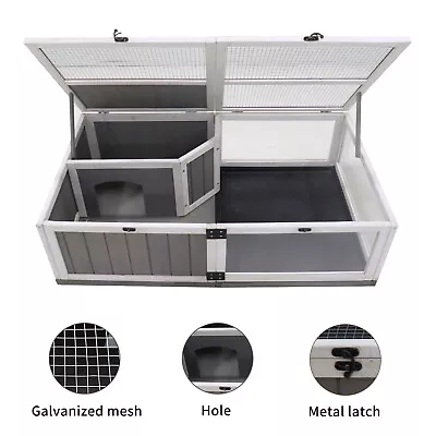 Tortoise Habitat Turtle House Reptile Cage Tortoise House Tray Indoor Outdoor • $126.99