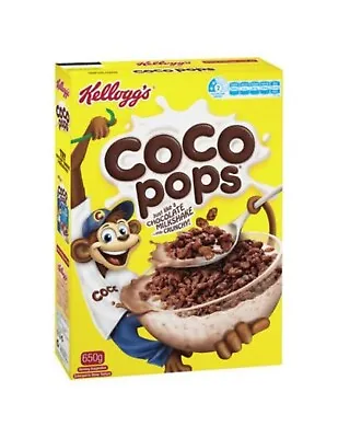 Kelloggs Coco Pops 650 Gr Packet • $18.95