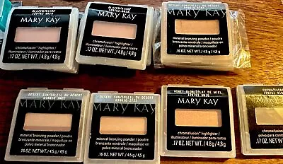 Mary Kay Mineral Bronzing Highlighter U PickPink Porcelain Desert Sun Etc New • $25.95