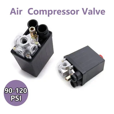 90-120 PSI Air Compressor Pressure Switch Control Valve Heavy Duty New • $11.99