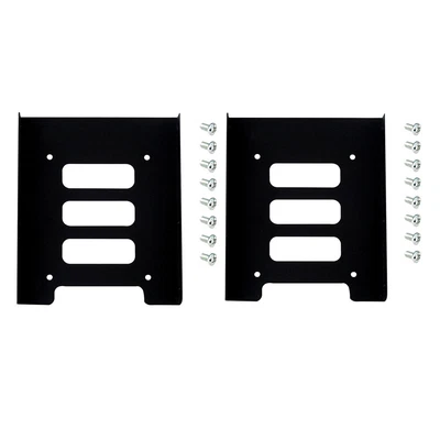 $13.80 • Buy 2pcs 2.5  To 3.5  SSD HDD  Dock  Caddy Bracket Hard Drive Holder A4Q0