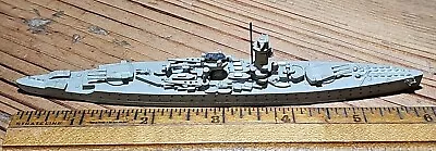 German Battleship GRAF SPEE BB Waterline Ship Recognition Model  1/1200 WW2 • $135.50