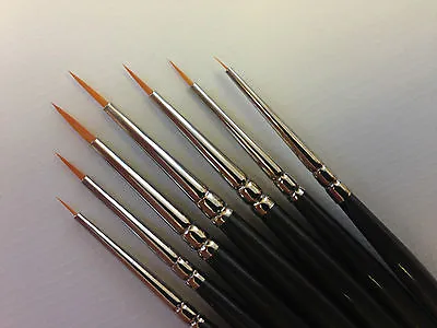 Miniature Model Painting Brushes For Warhammer Artists Airfix Foundry Wargaming • £5.99