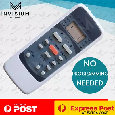 $16.50 • Buy NEW Kelvinator Air Conditioner Replacement Remote Control R51K/BGE, R51K/BGCE