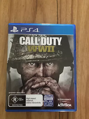 Playstation 4 Ps4 Call Of Duty WWII World War 2  • $15