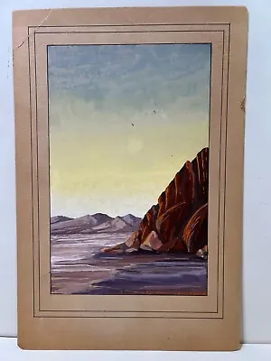 Bud Stewart Simpson Original Watercolor Painting Signed 7  X 11  (Image) • $129.99