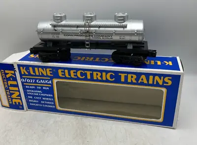 K-Line O Gauge Freight Car 5416 Triple Dome Cord Products Corn Syrup Tanker Tank • $11.56