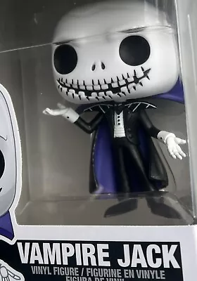 FUNKO Pop • NBX • Nightmare Before Christmas • VAMPIRE Jack • W/Pro • Ships Free • $19.99