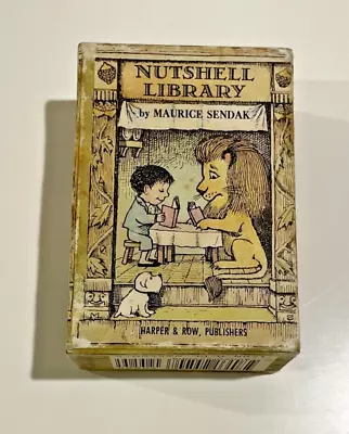 Nutshell Library Box Set Chicken Soup With RiceOne Was Johnny+By Maurice Sendak • $19.99