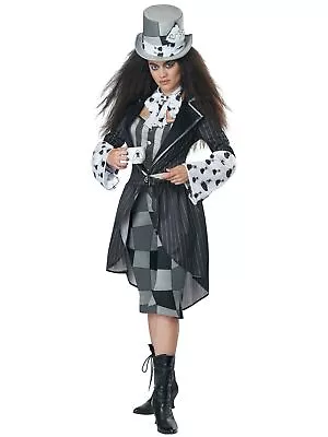 A Very Mad Hatter Alice Adventures In Wonderland Storybook Womens Costume • $94.95