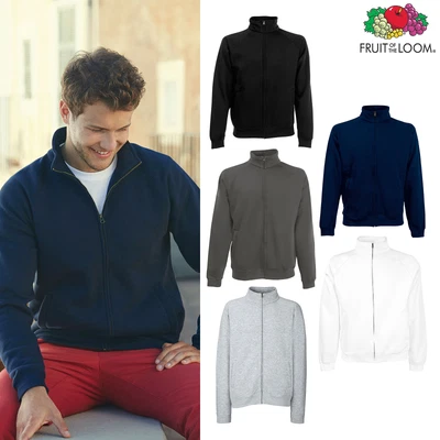 Fruit Of The Loom Premium 70/30 Sweatshirt Jacket - Men's Zipped Top • £30.39