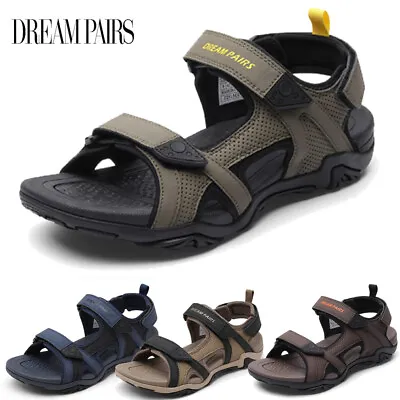 DREAM PAIRS Men Athletic Sandals Beach Sandals Sport Outdoor Arch Support Shoes • $29.99