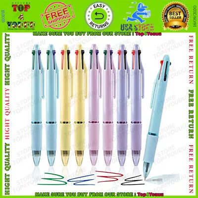 Multicolor Pen In One Ballpoint Pen 4-in-1 Multi Colored Pens Retractable... • $7.68