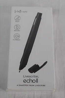 Livescribe Echo II Digital Bluetooth SmartPen - Black • $99.99