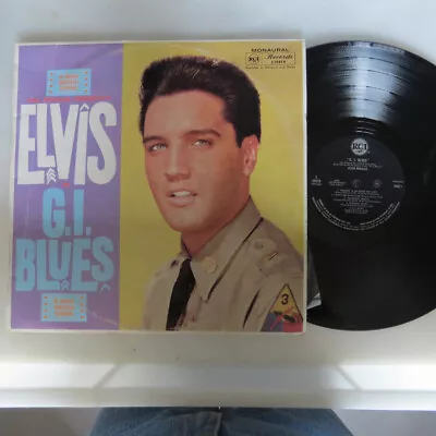 Elvis Presley-G.I. Blues-VINYL LP-Aussie Press-USED-SHLP_3857 • $25