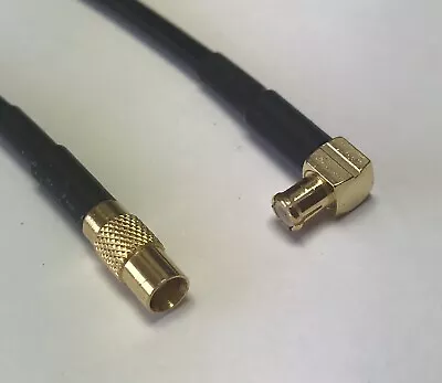 MCX Male Angle To MCX Female RFC100 Coaxial Cable USA Pick Your Length • $9.50