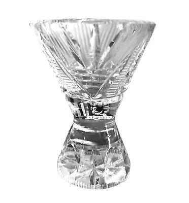VTG Liquor Shot Glasses Cut Crystal Stemware Barware Set Of 11 Barware Drinkware • $24