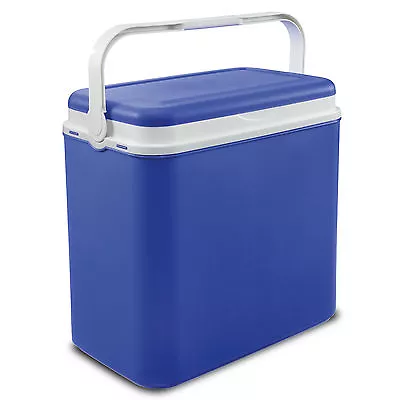 36 Litre Extra Large Cooler Box Picnic Lunch Beach Camping + 3 Ice Pack Option • £6.99