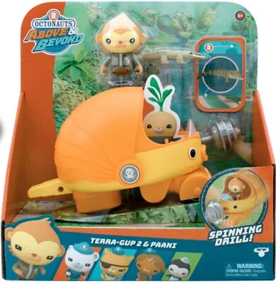 Octonauts Above & Beyond: Terra-Gup 2 & Paani Figure Vehicle & Crocodile Set Toy • £28.99